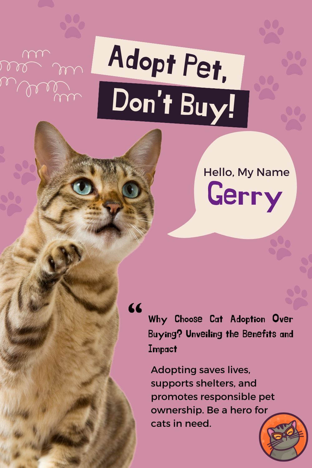 Do Not Buy Pet, Adopt Pet Campaign