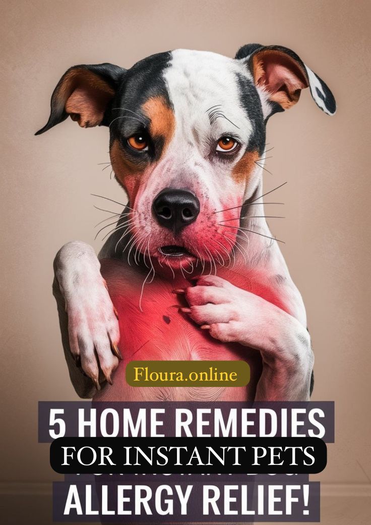 DIY Home Remedies for Pets Allergies