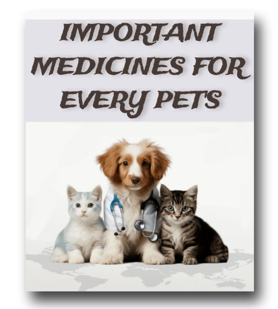 important Medicines Every Dog & Cat Owner Should Keep